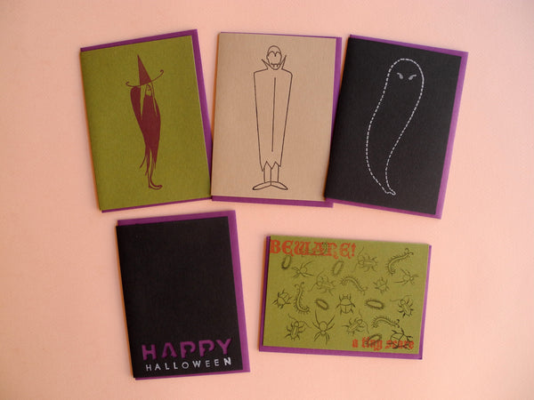 spooky not scary halloween cards to send to friends and family.