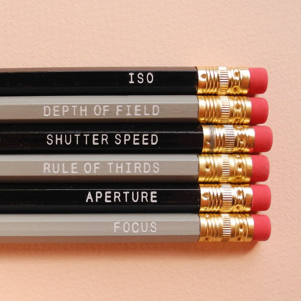 Paper Pastries Photography Pencil Set