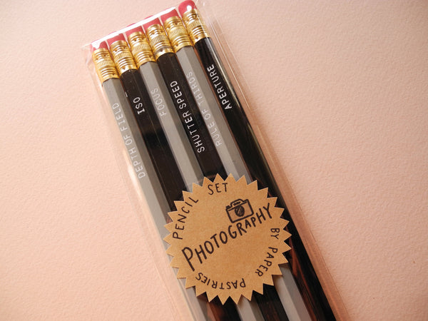 Paper Pastries Photography Pencil Set