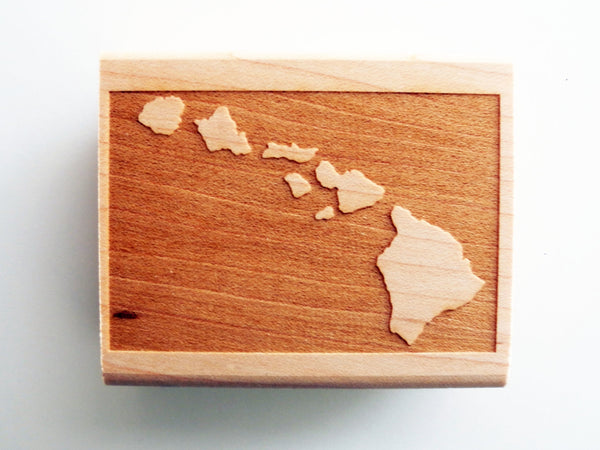 US State Rubber Stamp