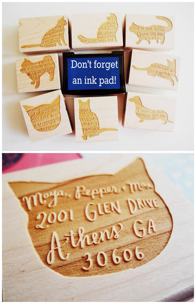 Custom Pet Return Address Stamp