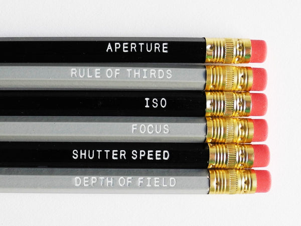 Paper Pastries Photography Pencil Set