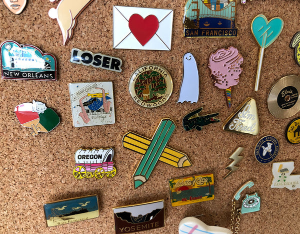 SALE Enamel Pins Wooden Pins Acrylic Pins