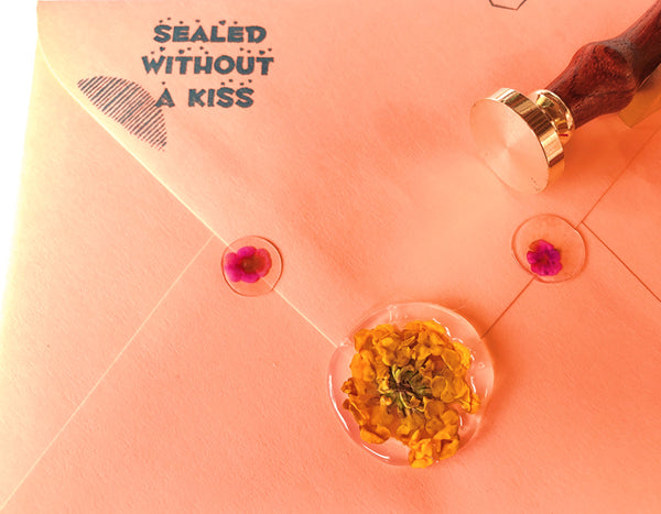 Plain Wax Seal - circle or square