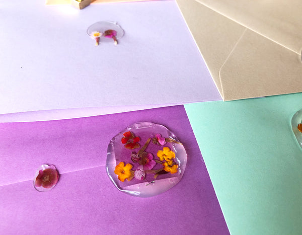 Plain Wax Seal - circle or square
