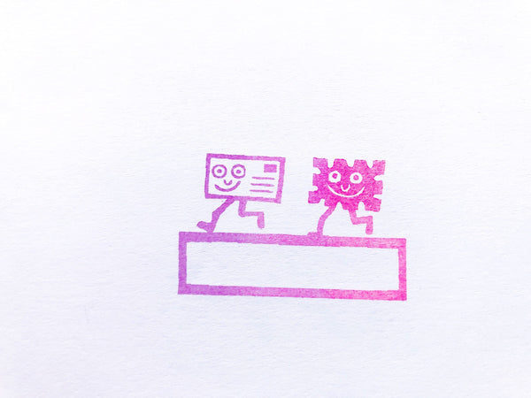EXTRA SPECIAL MAIL THEME RUBBER STAMPS FROM GERMANY