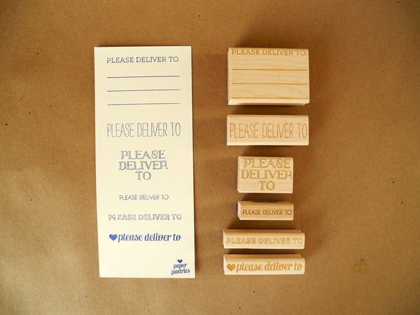 Paper Pastries Please Deliver To Rubber Stamps