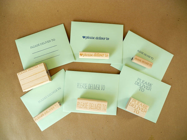 Paper Pastries Please Deliver To Rubber Stamps