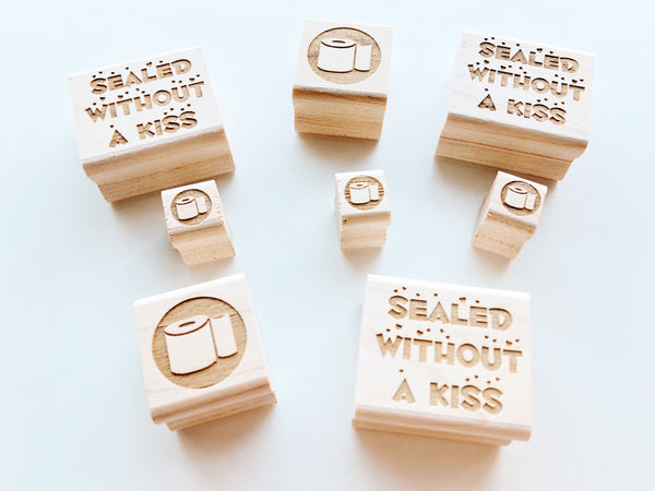 Self Quarantine Mail Rubber Stamps