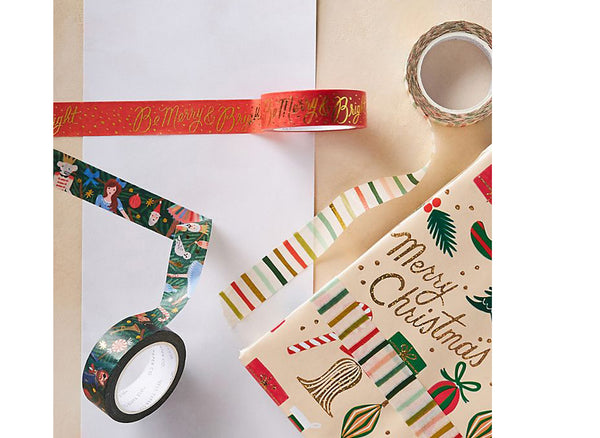 Rifle Paper Co. Nutcracker Washi Tapes, Set of 3