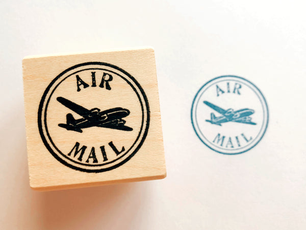 Round Snail Mail Stamps