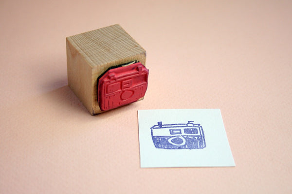 Small Object Single Rubber Stamp