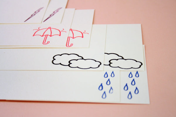 Stormy Weather Stationery Set