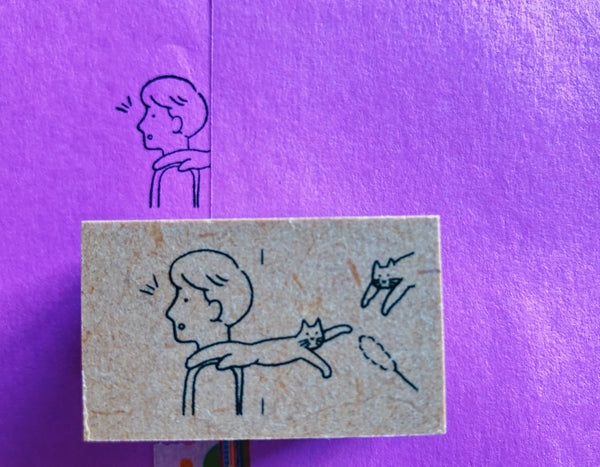 Fun Japanese Rubber Stamp