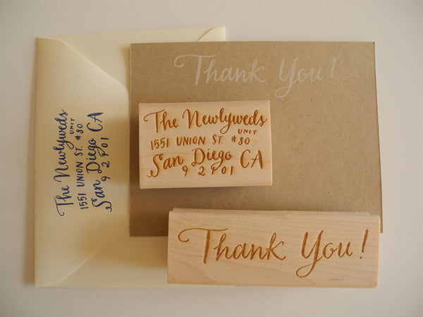 Custom Calligraphy Thank You Kit
