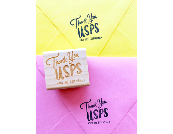 Thank you USPS rubber stamp