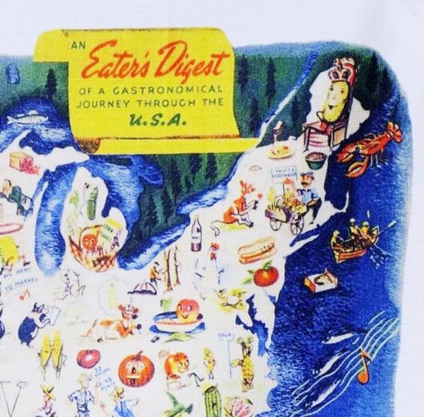 Eater's Digest 1945 Kitchen Towel