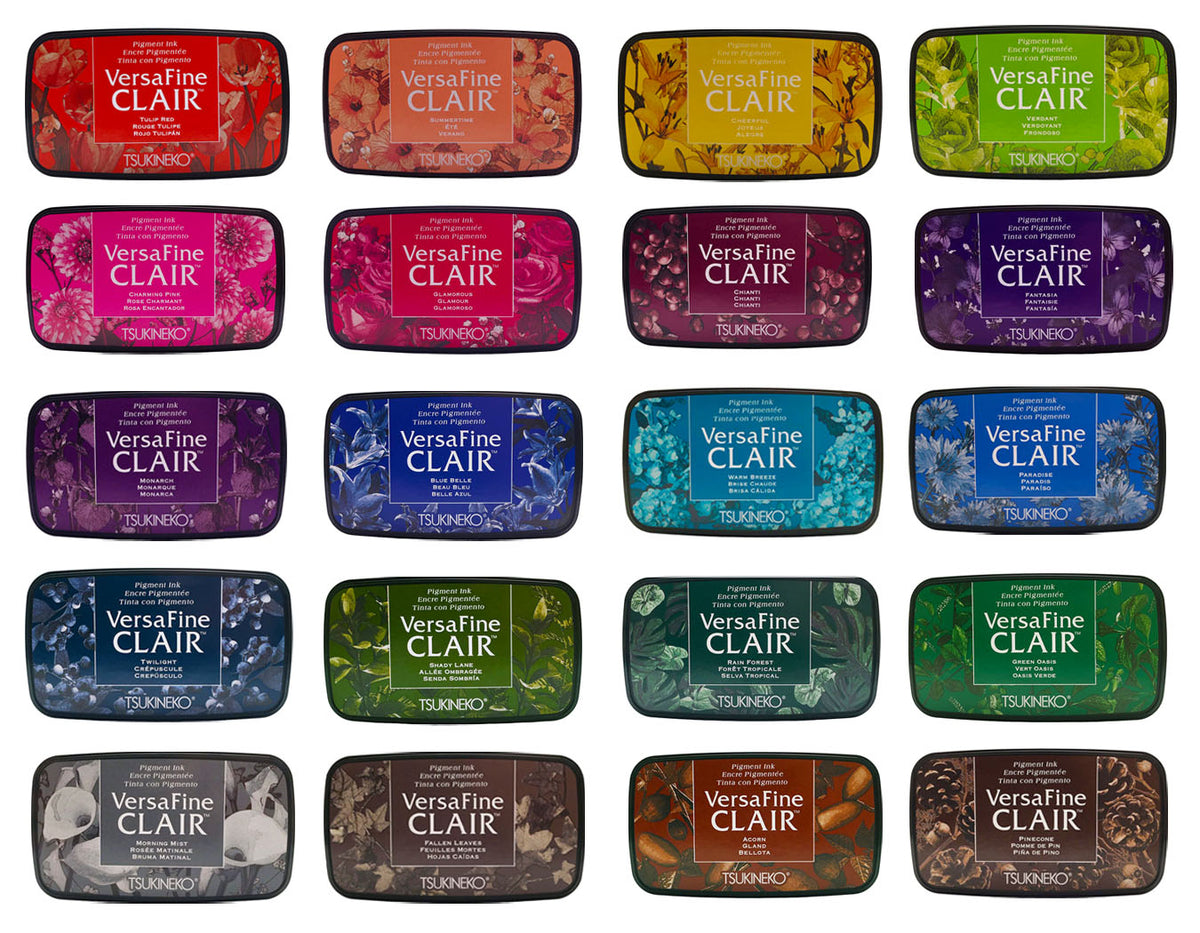 Versafine Encre Clair Meadow Doré - Encreur Pigmenté Pour Tampons Et Scrapbooking