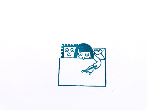 EXTRA SPECIAL MAIL THEME RUBBER STAMPS FROM GERMANY