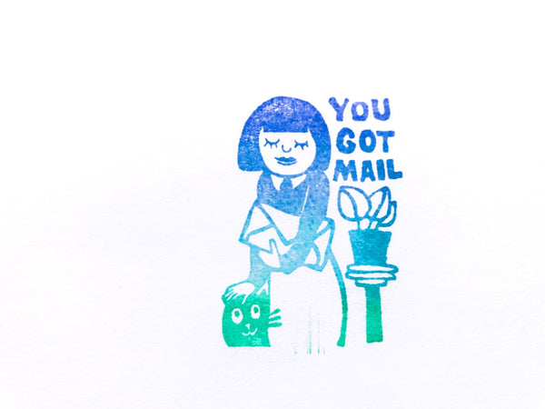 EXTRA SPECIAL MAIL THEME RUBBER STAMPS FROM GERMANY