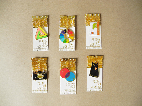 Pendant Necklaces by Yellow Owl Workshop