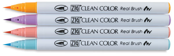 Zig Clean Color Real Brush Pen Sets