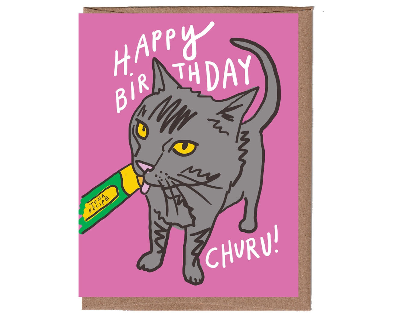 Churu Birthday Greeting Card