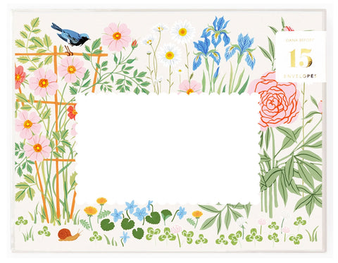 Garden | Boxed Set of 15 Envelopes