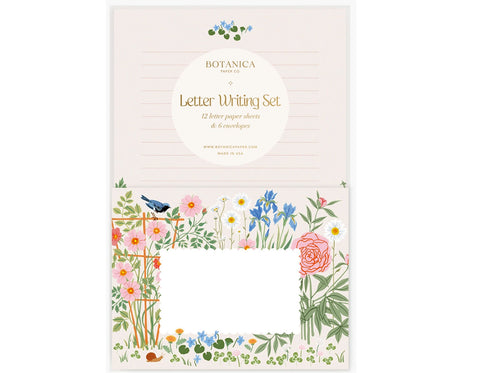 Garden / Letter Writing Set