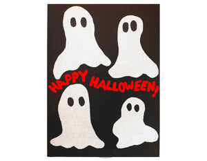 Halloween Ghosts Greeting Card