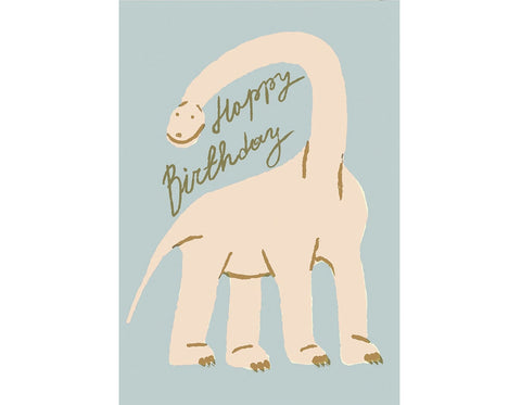 ‘Happy Birthday Dinosaur’ Greetings Card