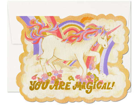 Magical Unicorn Love Greeting Card