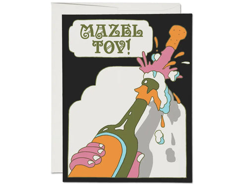 Mazel Tov Congratulations Greeting Card