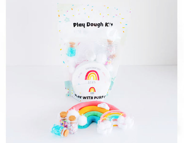 Rainbow Sensory Play Dough Kit