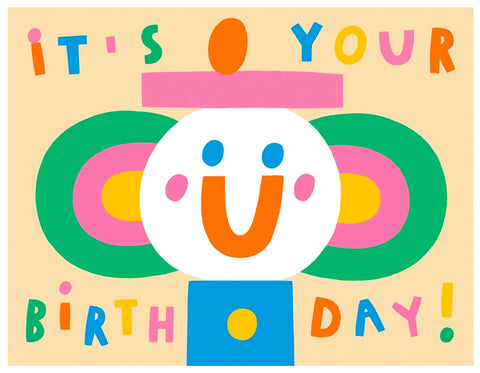 'birthday Smile' Kids Birthday Greetings Card