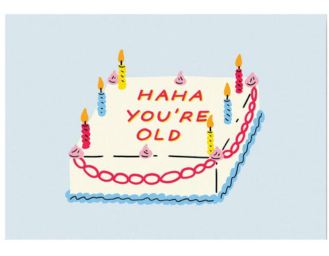 ‘Haha Cake’ Greetings Card