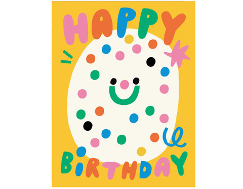 happy birthday Confetti' Kids Birthday Greetings Card