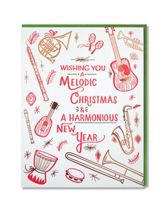 Melodic Christmas and Harmonious New Year Boxed set of 6