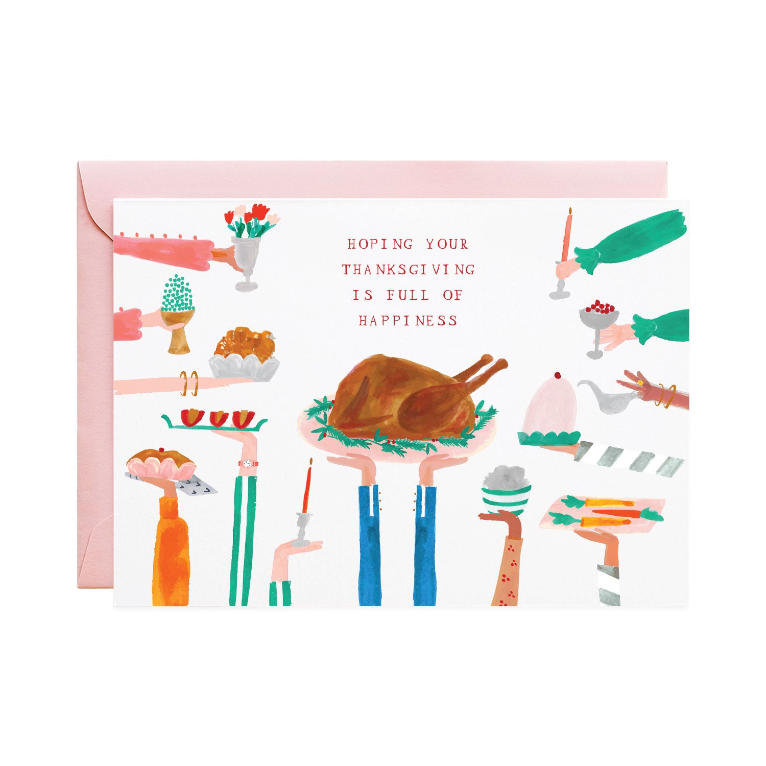 PASS THE GRAVY - THANKSGIVING GREETING CARD