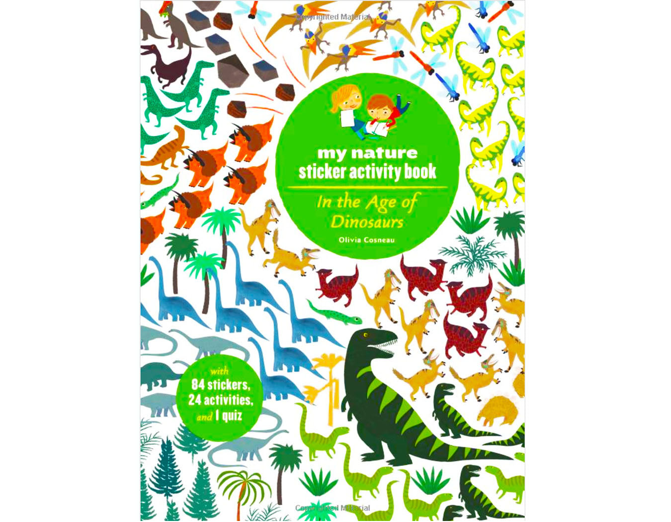 In the Ocean (My Nature Sticker Activity Book Series)