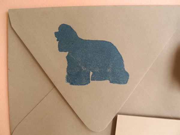 Cocker Spaniel Dog Rubber Stamp
