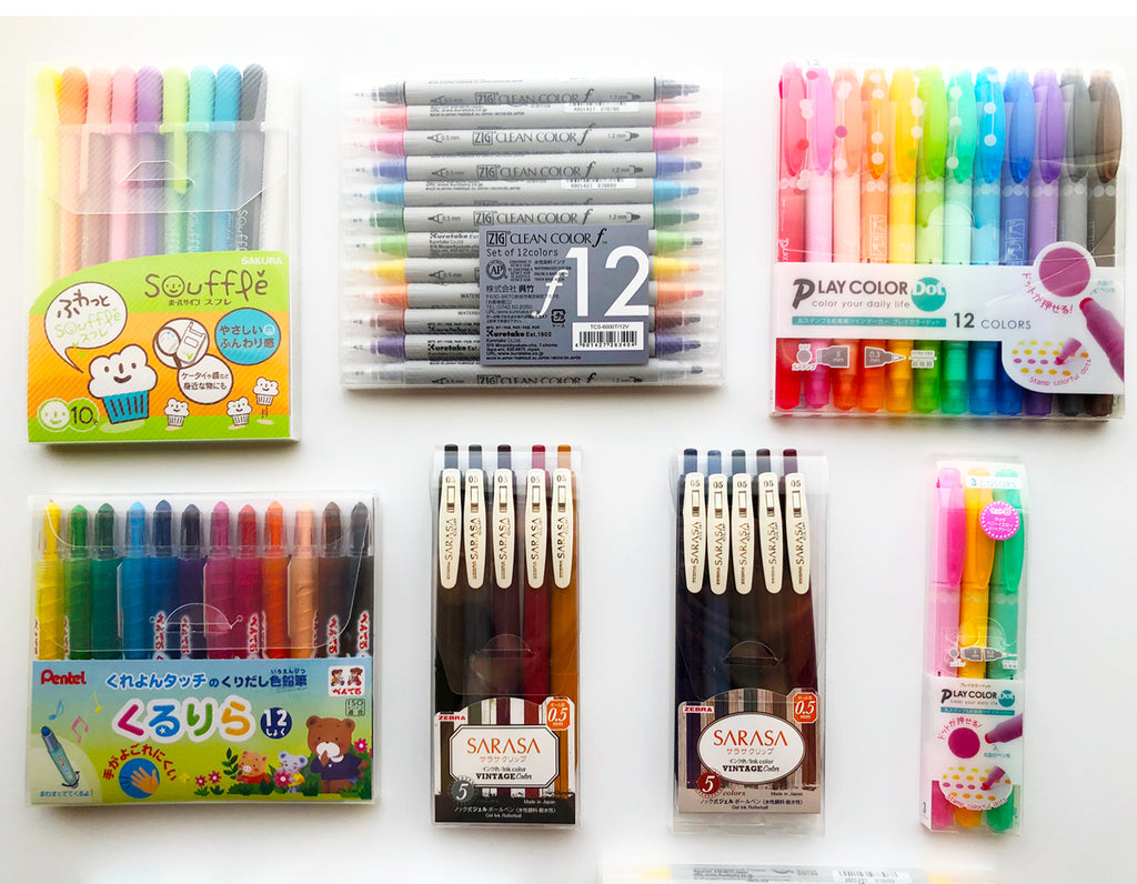 Japanese Pens and Markers – Paper Pastries