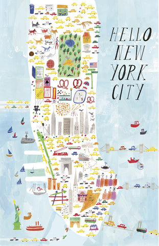 NEW YORK CITY Art Print