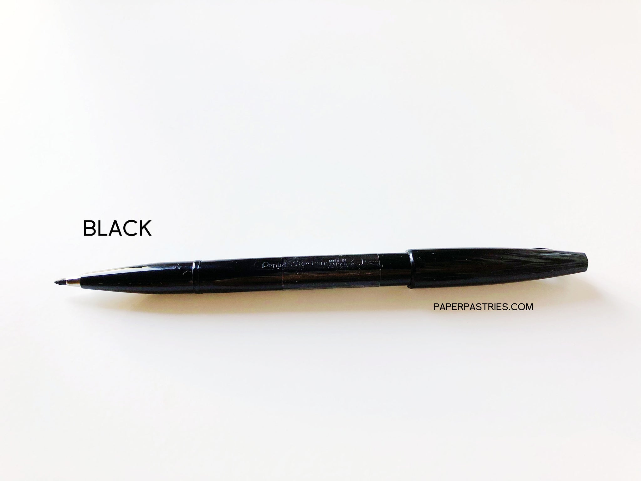 Pentel Fude Touch Brush Sign Pen - Black