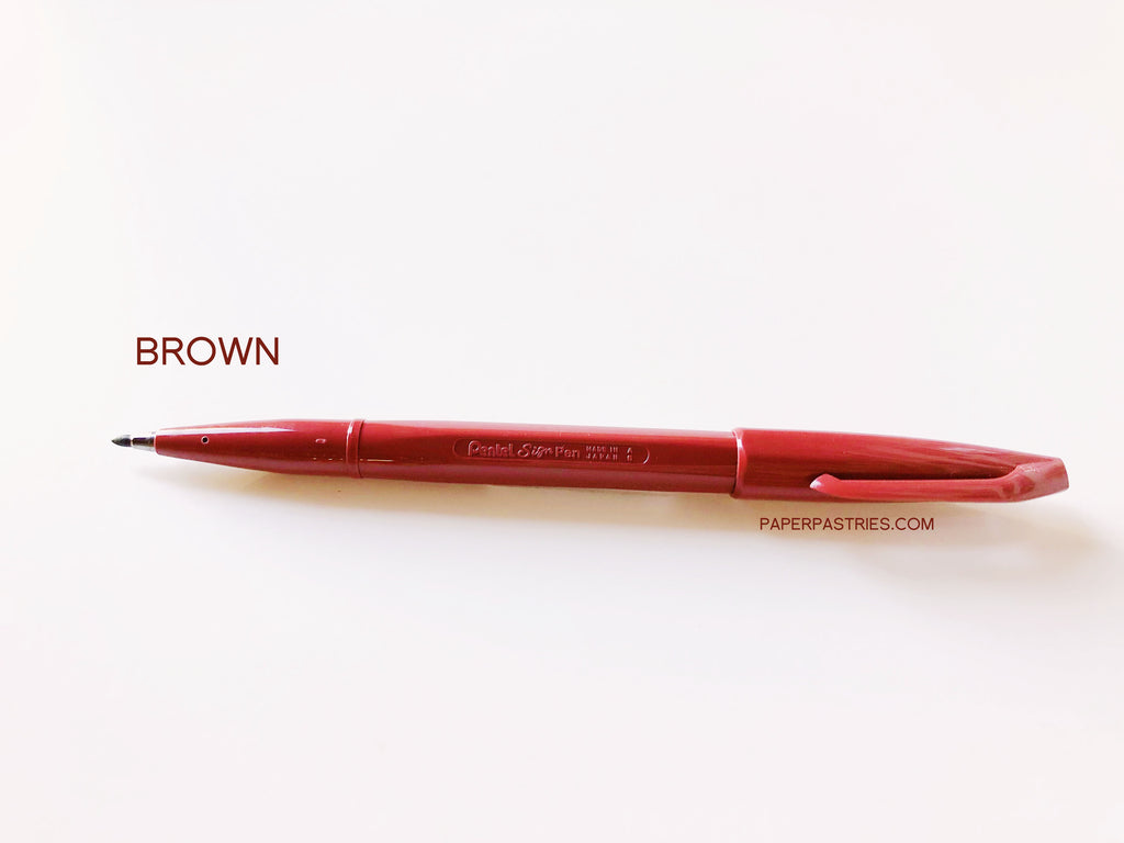 Pastel Brush Tip Sign Pen, Pentel – Penny Post, Alexandria VA