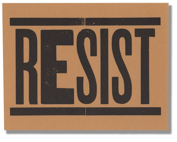 Resist Postcard Pack