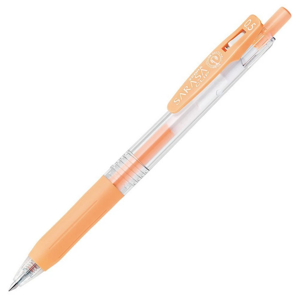 Zebra Sarasa Clip Milky Gel Pen 0.5mm Gel Pen - Bullet Journalling Sta –  Paper Pastries