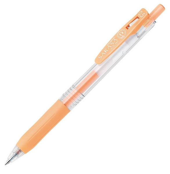 Zebra Sarasa Clip Milky Gel Pen 0.5mm Gel Pen - Bullet Journalling Stationery - 0.5 Kawaii Milk Jelly Ink - Japanese Bujo Supplies