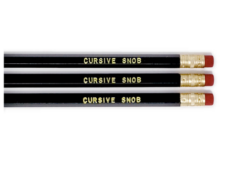 Pencil Set – Cursive Snob