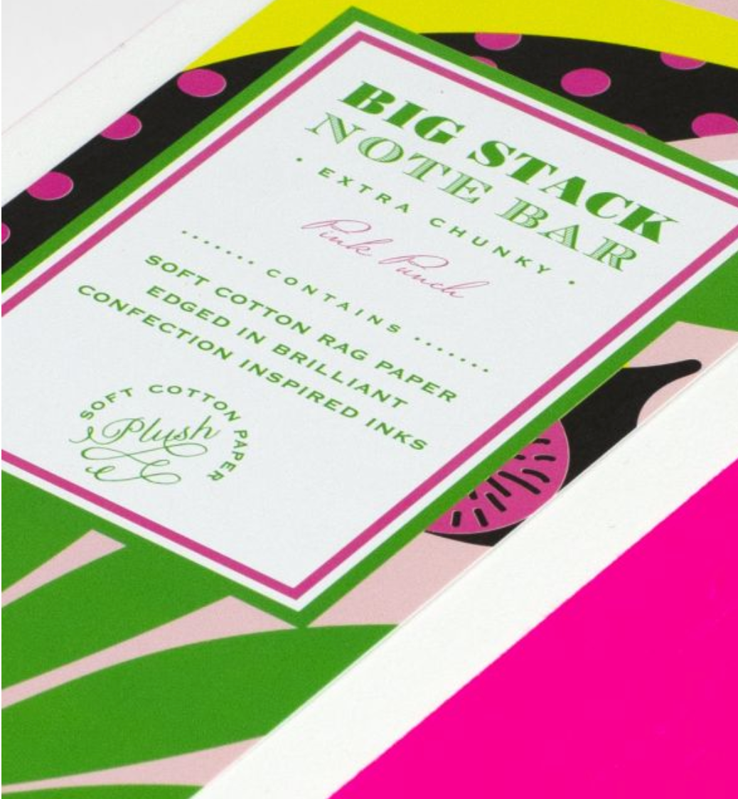 BIG STACK NOTEPAD - PINK PUNCH